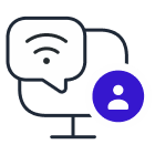 광케이블로 연결해 안전하고 빠른 인터넷 이용.